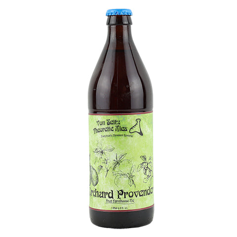 Von Seitz Orchard Provender Fruit Farmhouse Ale by Von Seitz Theoretic Ales, beer label