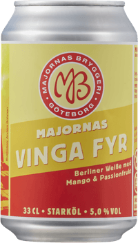 Vinga Fyr by Majornas Bryggeri, beer label