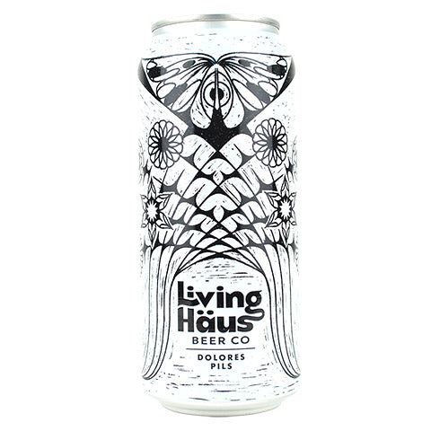 Living Häus Dolores Pilsner by Living Häus Beer Company, beer label