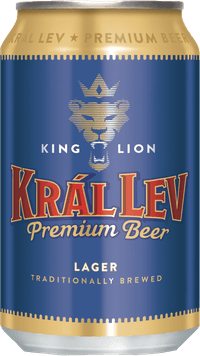 Král lev Pivo by Pivovar Zubr, beer label