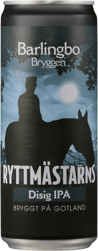 Ryttmästarns Disig IPA by Barlingbo Bryggeri, beer label