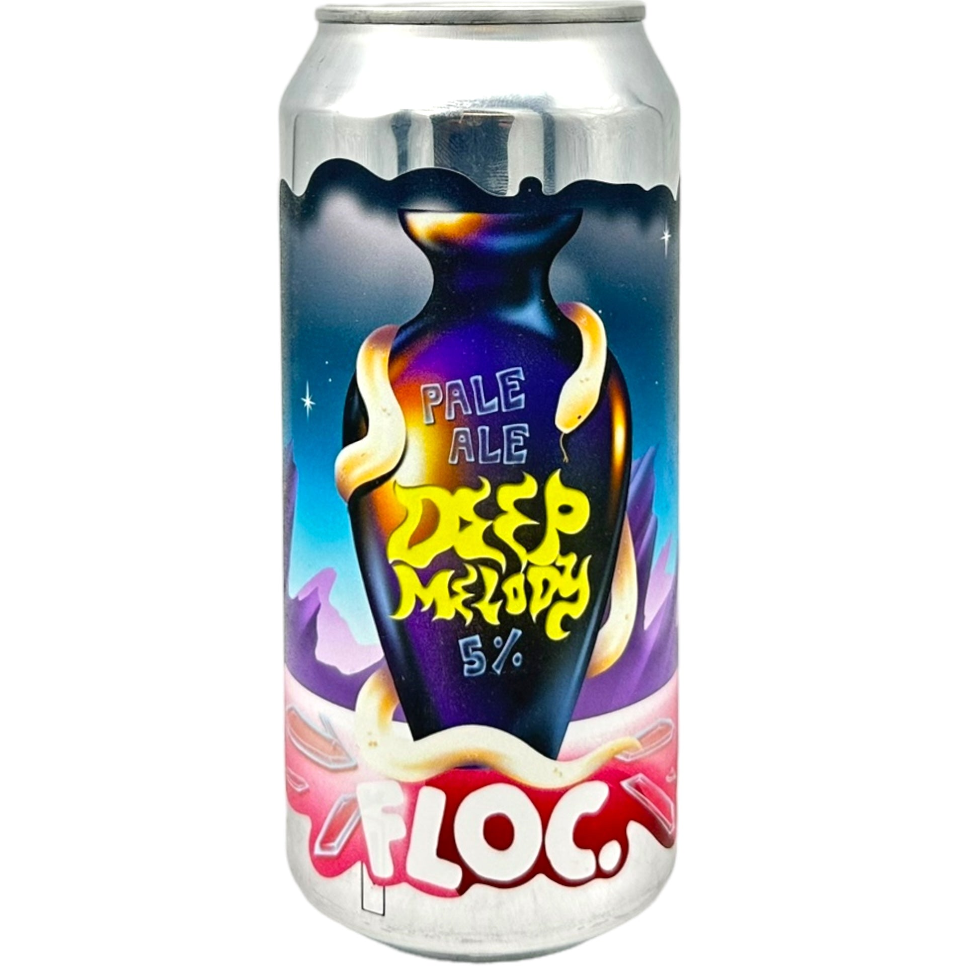 Floc. Deep Melody by Floc. Brewing Project, beer label