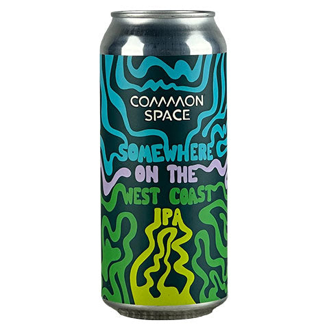 Common Space Somewhere On The West Coast IPA by Common Space Brewery, beer label
