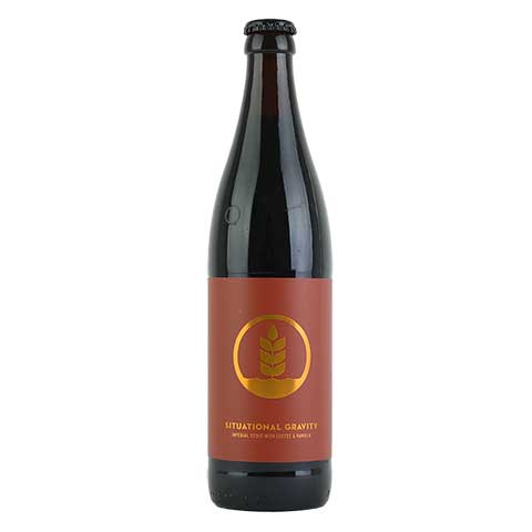 Pure Project Situational Gravity Stout by Pure Project, beer label
