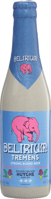 Delirium Tremens by Brouwerij Huyghe, beer label