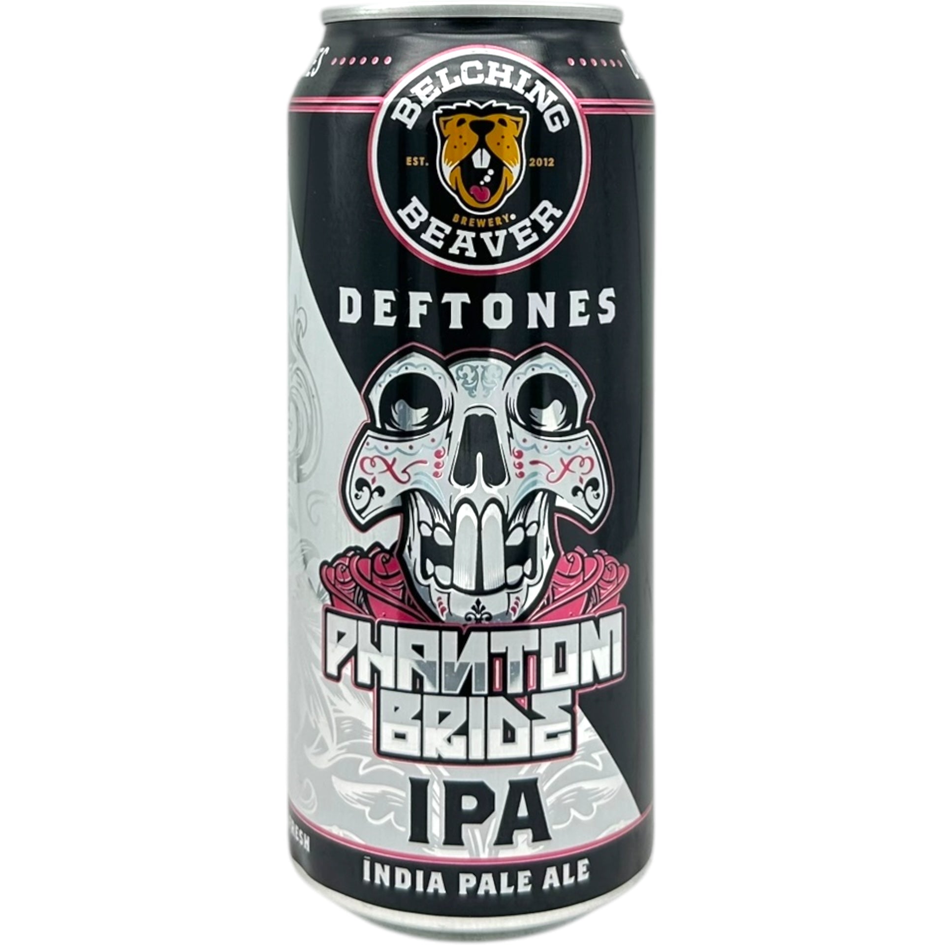 Belching Beaver x Deftones Phantom Bride by Belching Beaver Brewery, beer label