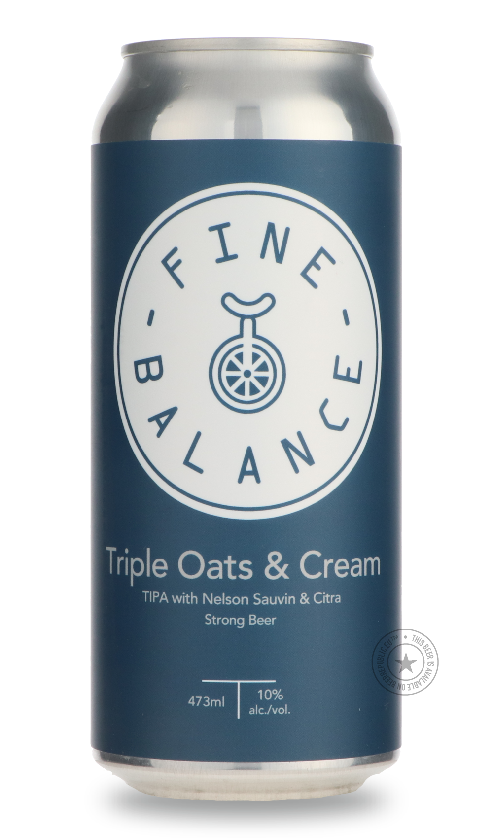 Triple Oats & Cream (Nelson Sauvin & Citra) by Fine Balance, beer label