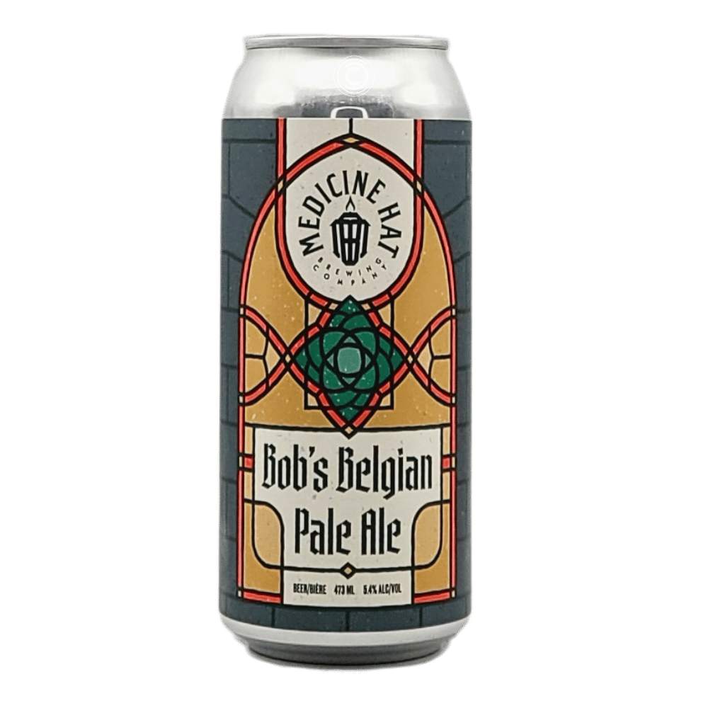 Bob's Belgian Pale Ale by Medicine Hat Brewing Company, beer label