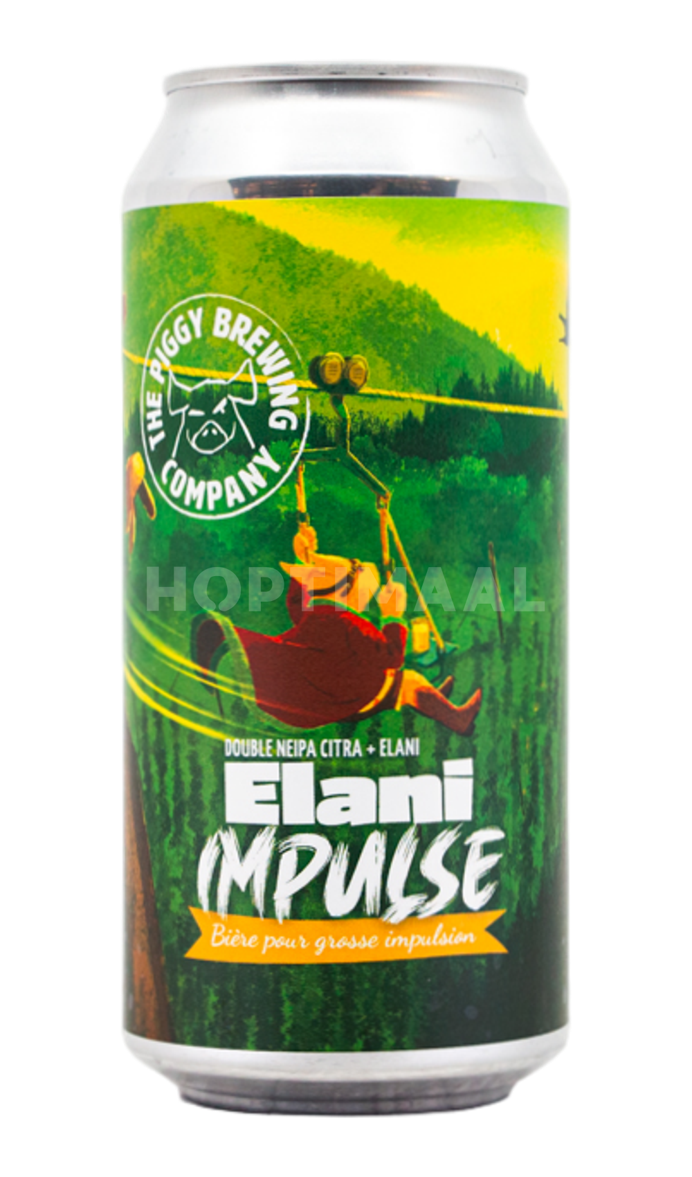 The Piggy Elani Impulse by The Piggy Brewing Company, beer label