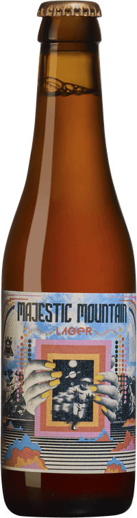Majestic Mountain by Gamla Enskede Bryggeri, beer label