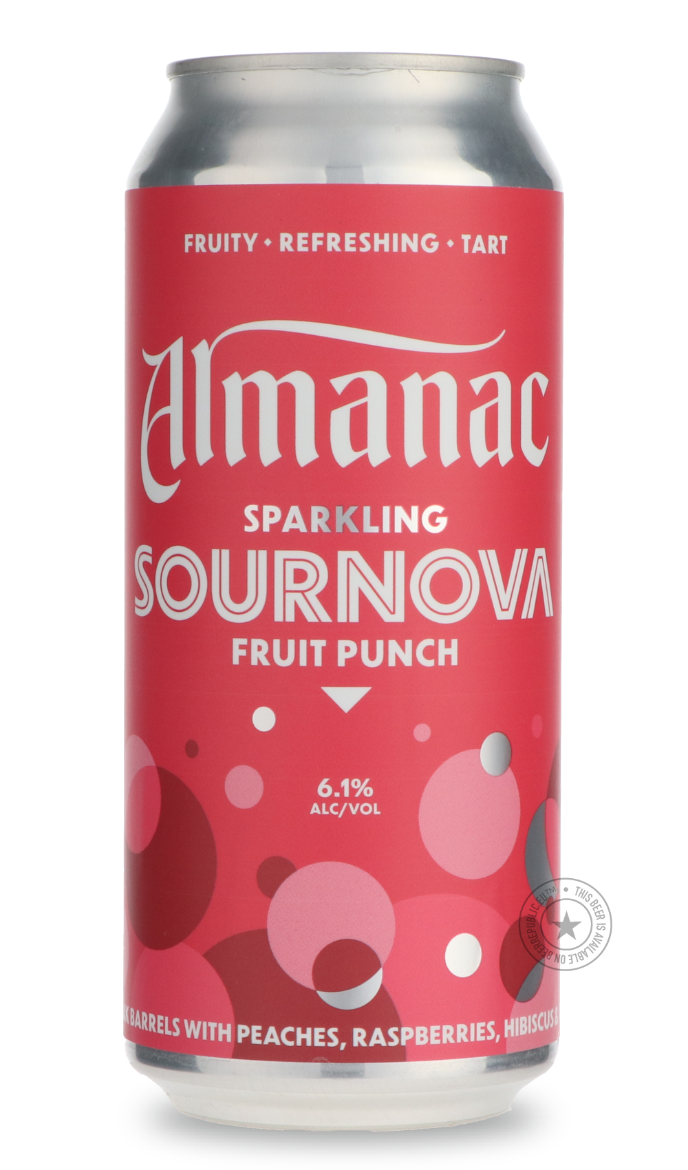 Fruit Punch Sournova by Almanac Beer Company, beer label