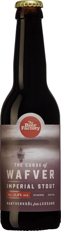 The Curse of Wafver by The Beer Factory Leksand, beer label