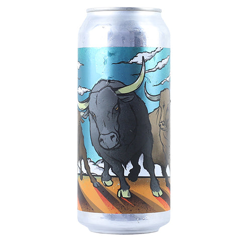 Tripping Animals/North Park Bulls On Parade DIPA by Tripping Animals Brewing Co., beer label