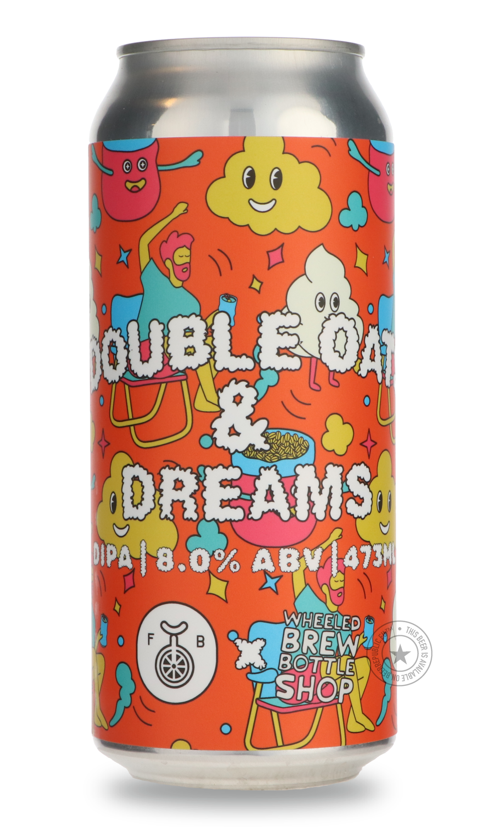 Double Oats And Dreams by Fine Balance, beer label
