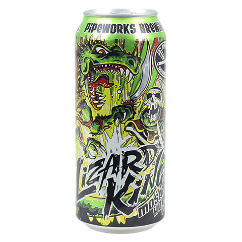 Pipeworks Lizard King Pale Ale by Pipeworks Brewing Co, beer label