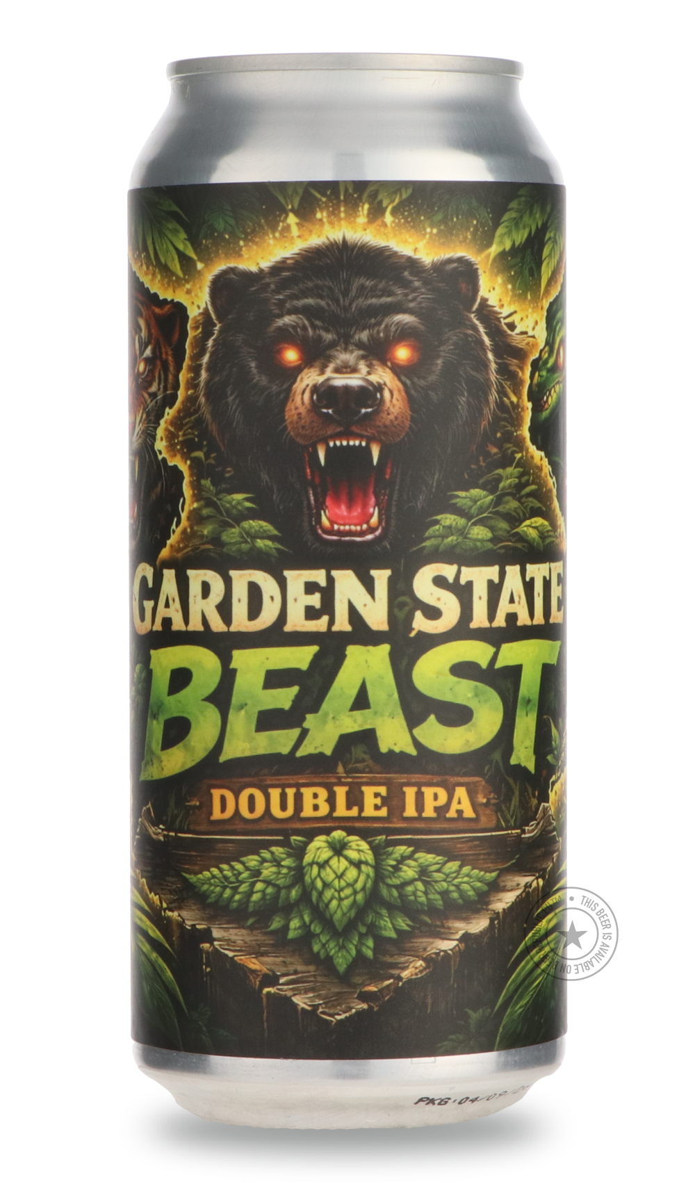 Garden State Beast / Ghost Hawk & Seven Tribesmen by Tin Barn, beer label