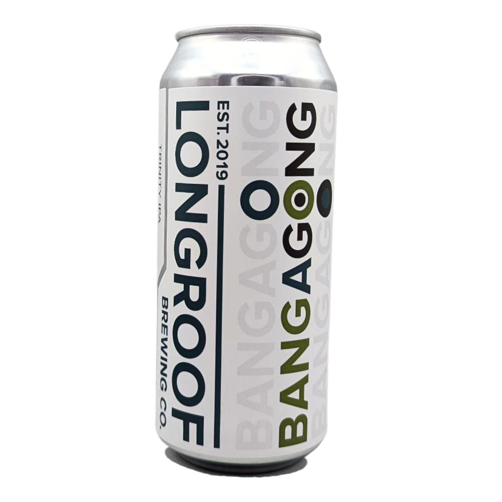 Bang A Gong Trinity IPA by Longroof Brewing, beer label