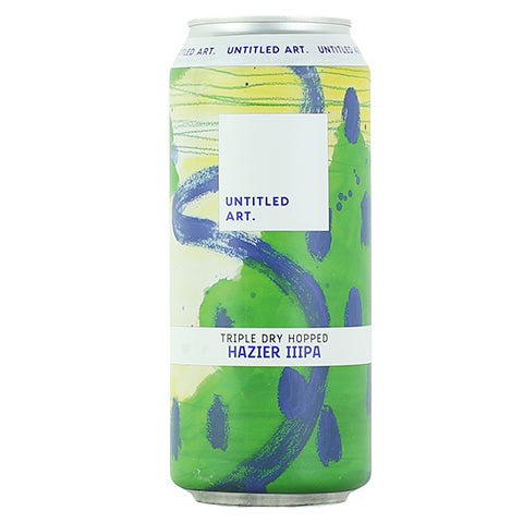 Untitled Art Hazier Triple IPA (Version 5) by Untitled Art, beer label