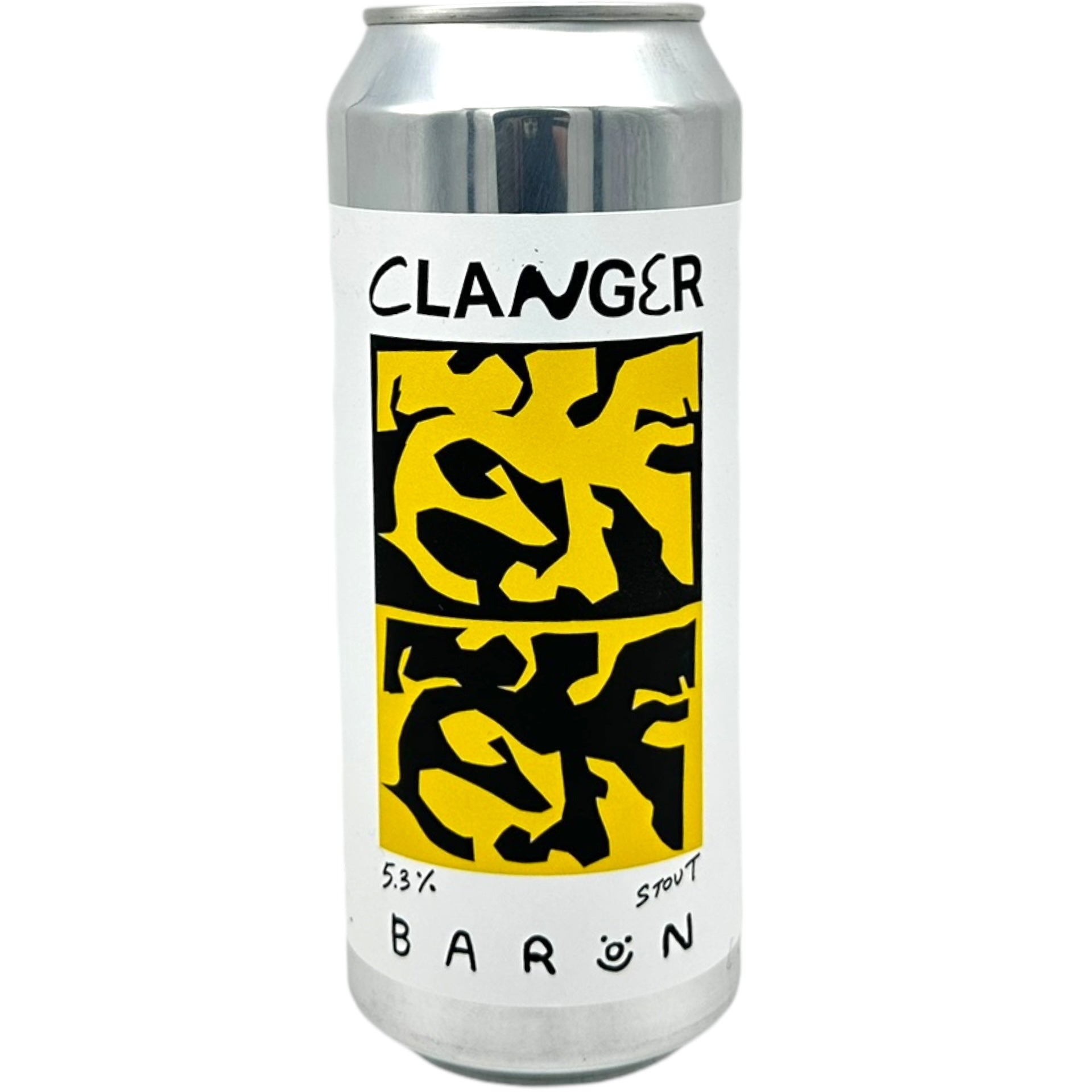 Baron Clanger by Baron Brewing, beer label