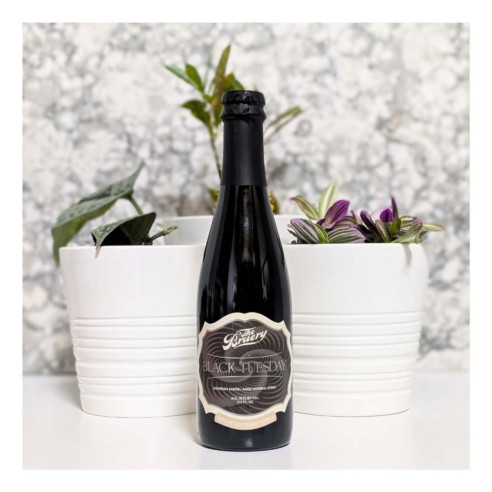 Black Tuesday (2025) Bourbon Barrel Aged Imperial Stout by The Bruery, beer label