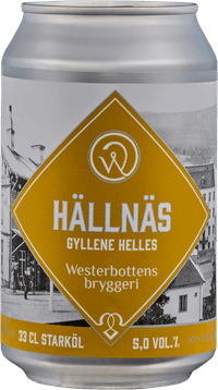 Hällnäs by Westerbottens Bryggeri, beer label