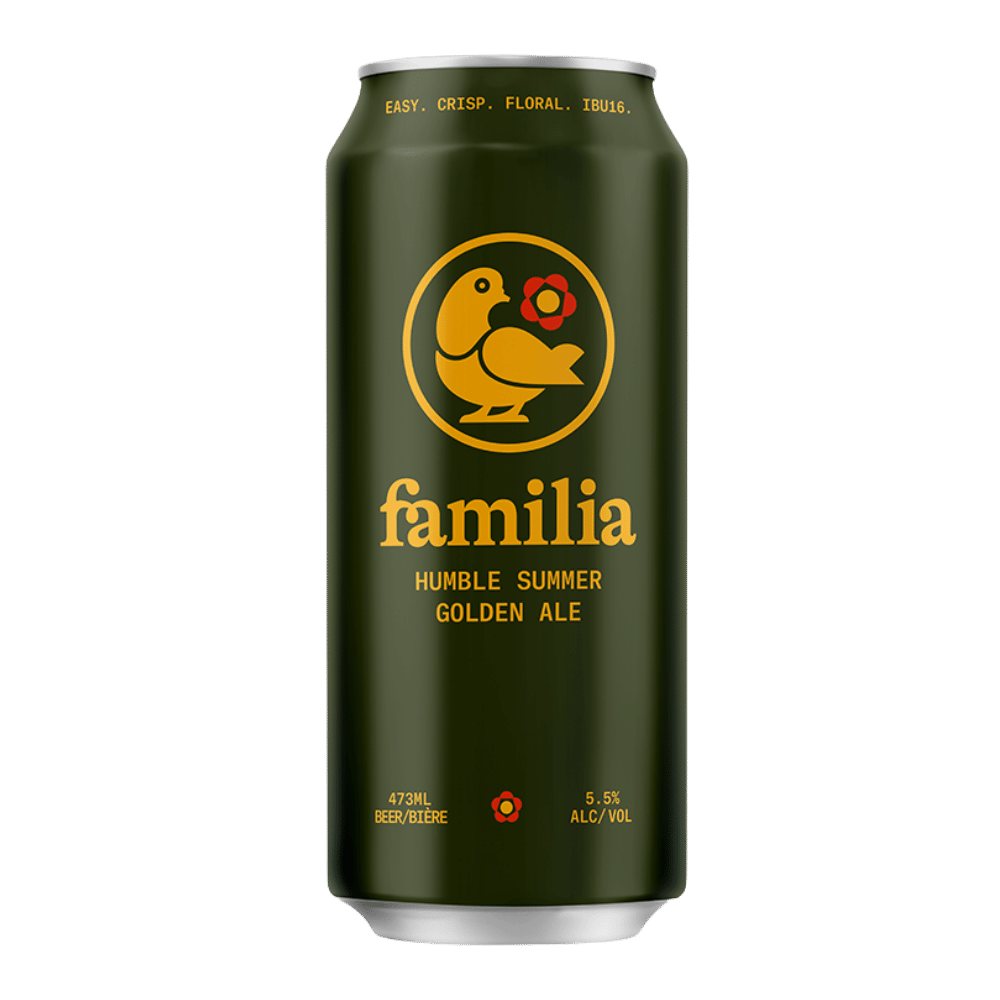 Humble Summer Golden Ale by Familia Brewing, beer label