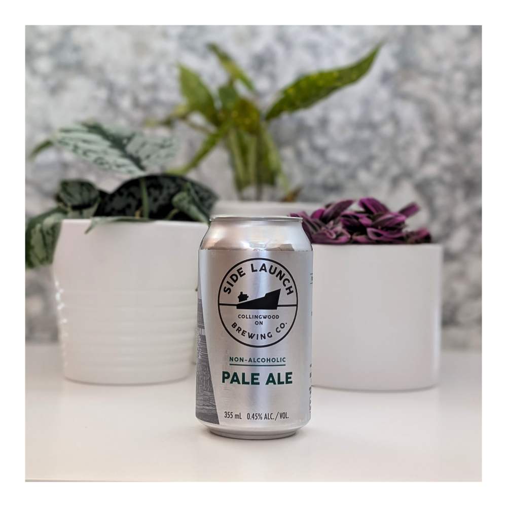 Pale Ale Non-Alcoholic by Side Launch Brewing Company, beer label