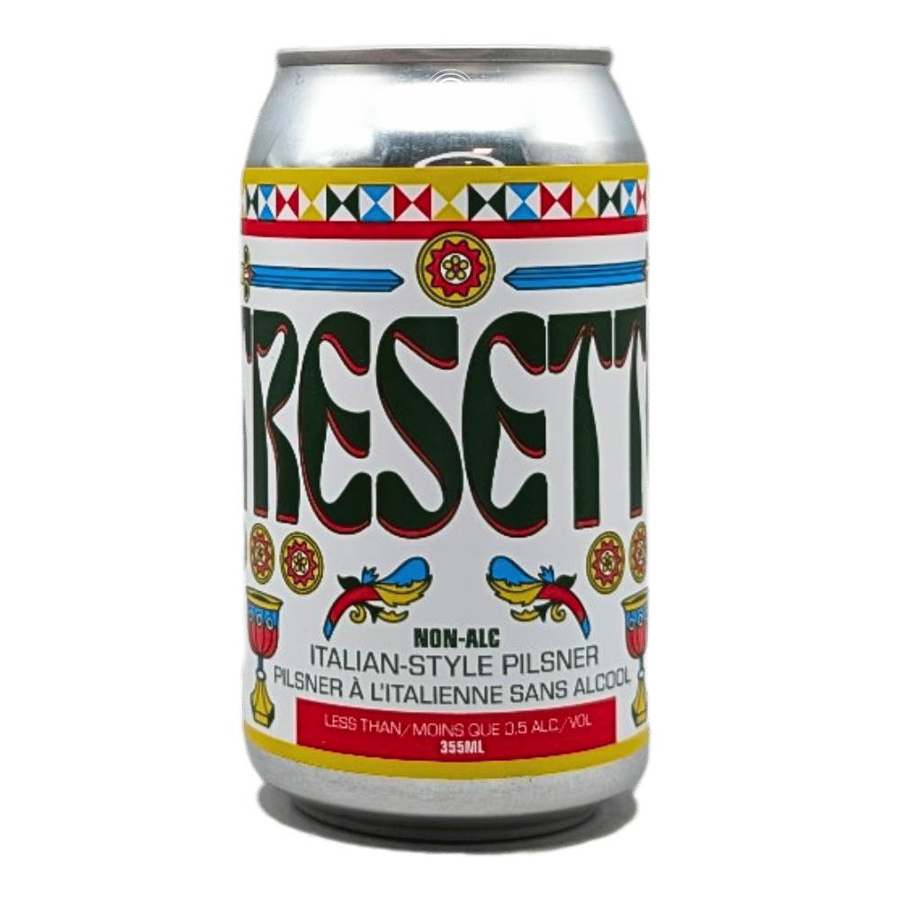 Tresette Non-Alcoholic Italian-Style Pilsner by Harmon's Non-Alc Craft Brewing, beer label