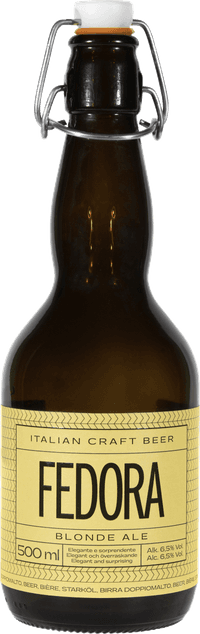 Fedora Bionda Doppio Malto Il Mastio by Il Mastio Soc. Agricola, beer label