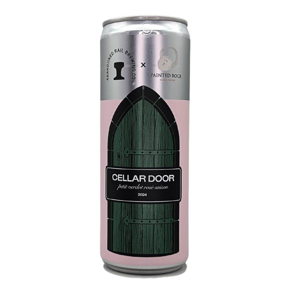 Cellar Door Rose Saison by Abandoned Rail Brewing Co., beer label