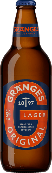 Gränges Pilsner by Spendrups Bryggeri, beer label