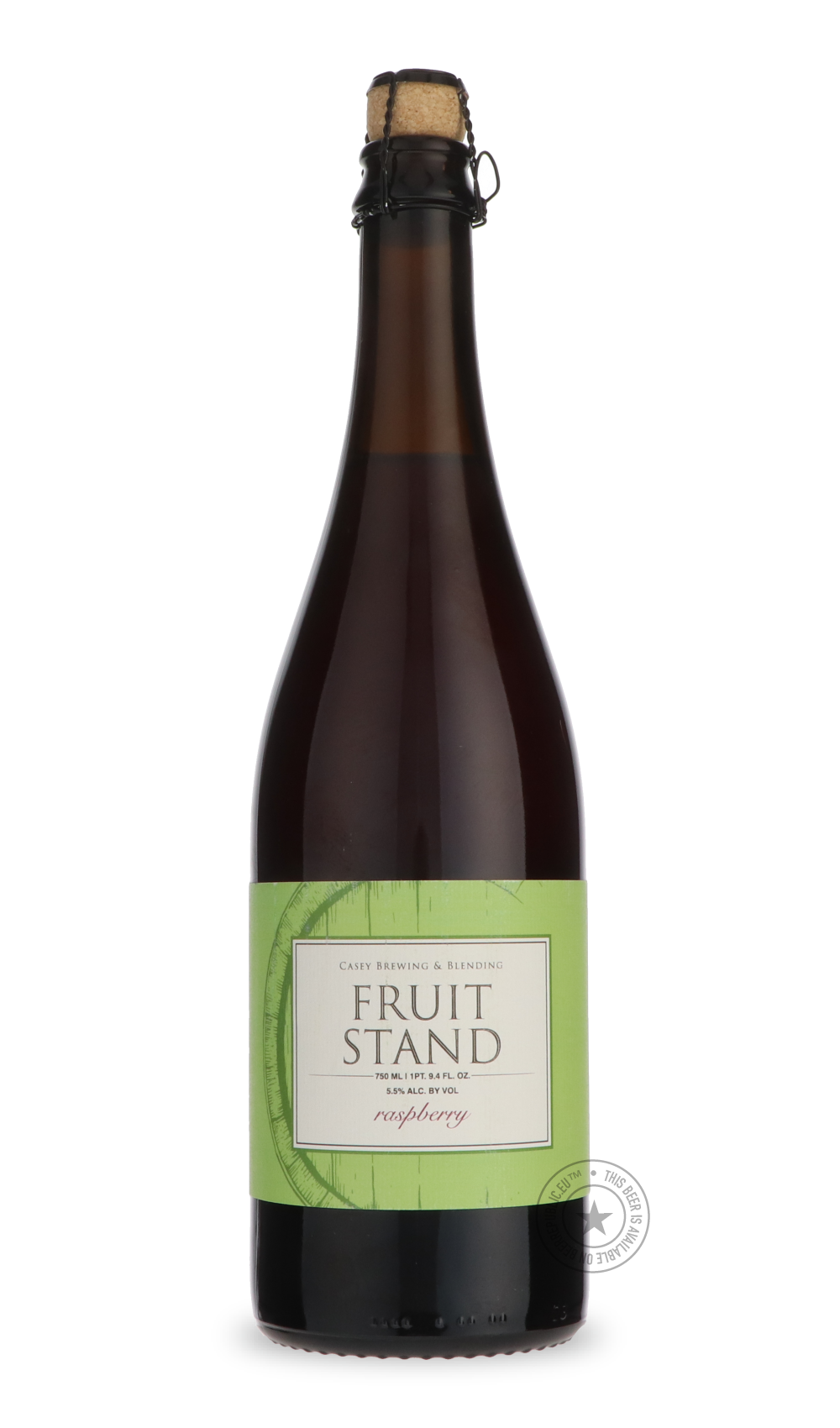 Fruit Stand: Raspberry by Casey, beer label