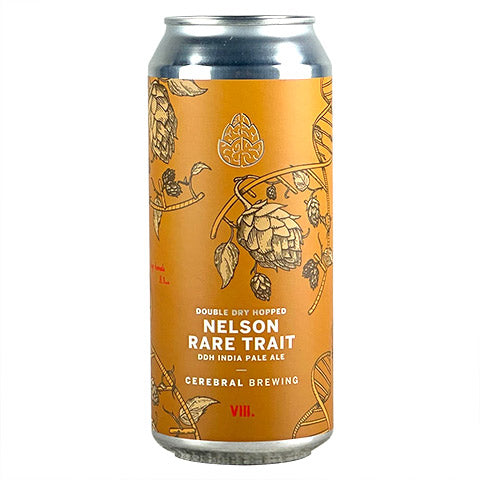 Cerebral DDH Nelson Rare Trait Hazy IPA by Cerebral Brewing, beer label