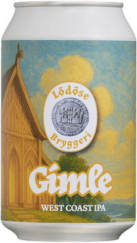 x Lödöse bryggeri Gimle by Götaälvdalens Brygghus, beer label