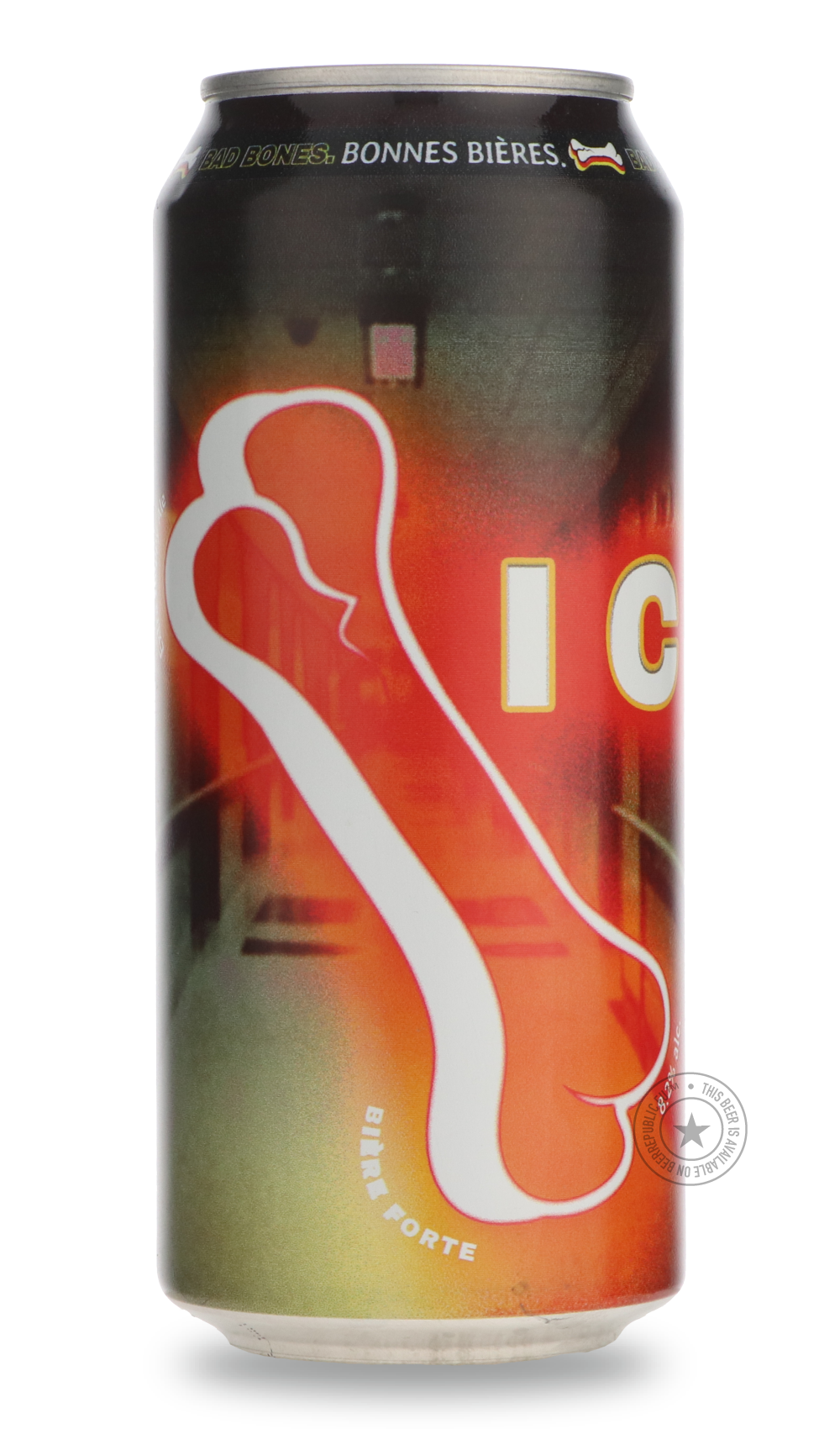 Icu by Bad Bones, beer label