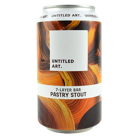 Untitled Art 7-Layer Bar Pastry Stout by Untitled Art, beer label