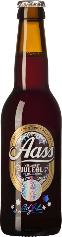 Juleøl Vellagret by Aass Bryggeri, beer label