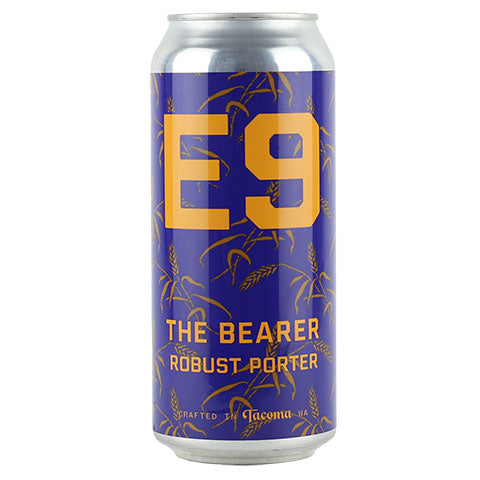 E9 The Bearer Porter by E9 Brewing Company, beer label