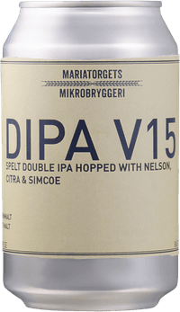 DIPA v15 by Mariatorgets Mikrobryggeri, beer label