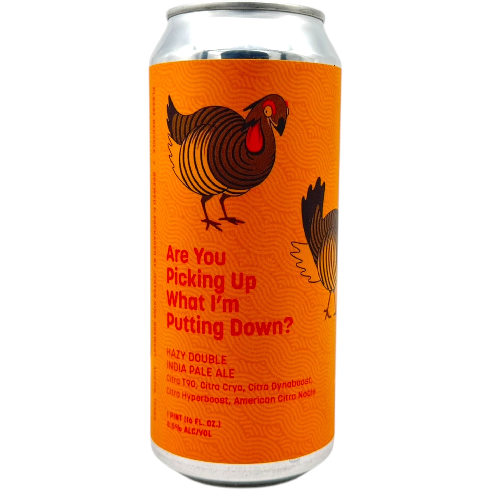 Jester King x Fonta Flora Are You Picking Up What I'm Putting Down? by Jester King, beer label