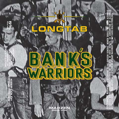 Longtab Bank's Warriors Marzen by Longtab Brewing Co., beer label
