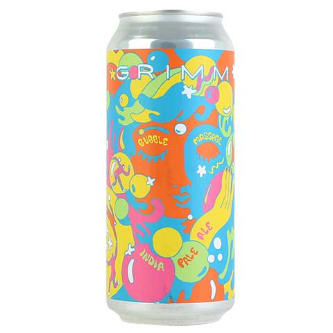 Grimm Bubble Massage IPA by Grimm Artisanal Ales, beer label