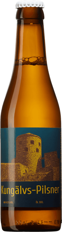 Kungälvs-Pilsner by En Aleigen Brewery, beer label