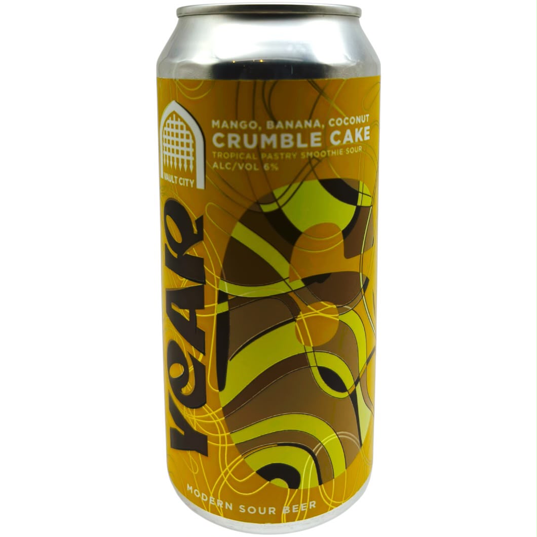 Vault City Year 6 - Mango Banana Coconut Crumble Cake by Vault City Brewing Ltd., beer label