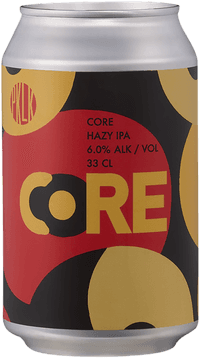 Core by PKLK Bryggeri, beer label