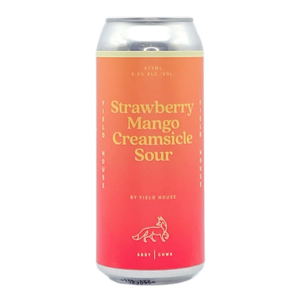 Brewing Co. Strawberry Mango Creamsicle Sour by Field House Brewing Co., beer label