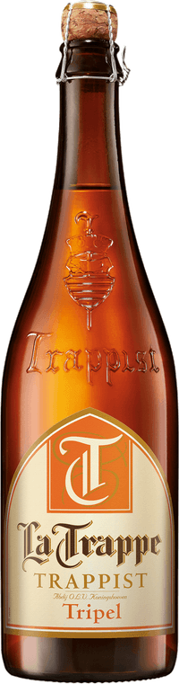 La Trappe Tripel by Bierbrouwerij De Konigshoeven, beer label