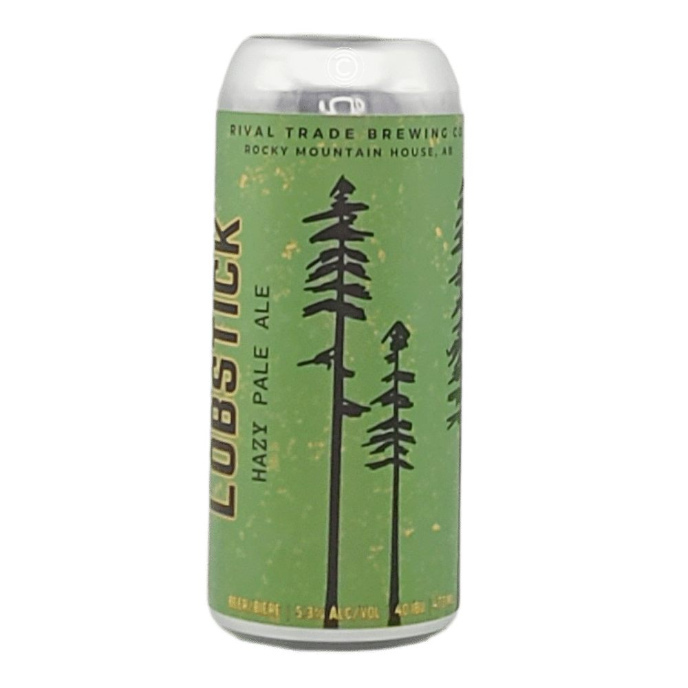 Co. Lobstick Hazy Pale Ale by Rival Trade Brewing, beer label