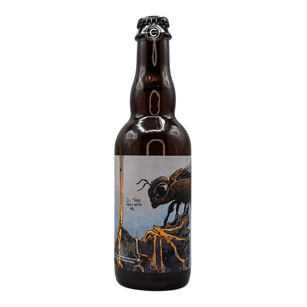 The Nectar Honey Saison by Anchorage Brewing, beer label