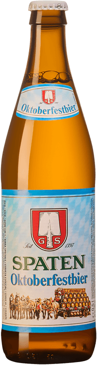 Spaten Oktoberfestbier by Anheuser-Busch InBev, beer label